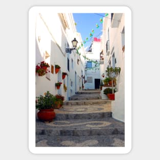 Frigiliana Andalusia Costa del Sol Spain Sticker